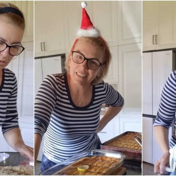 Не ја бидува само за пеење, оваа наша пејачка дури во Австралија ја приготвува највкусната посна баклава за Свети Никола