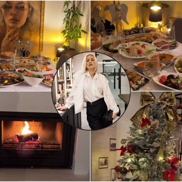 Топла семејна атмосфера кај Миа Костова за Св. Никола: Еве како инфлуенсерката ја прослави куќната слава